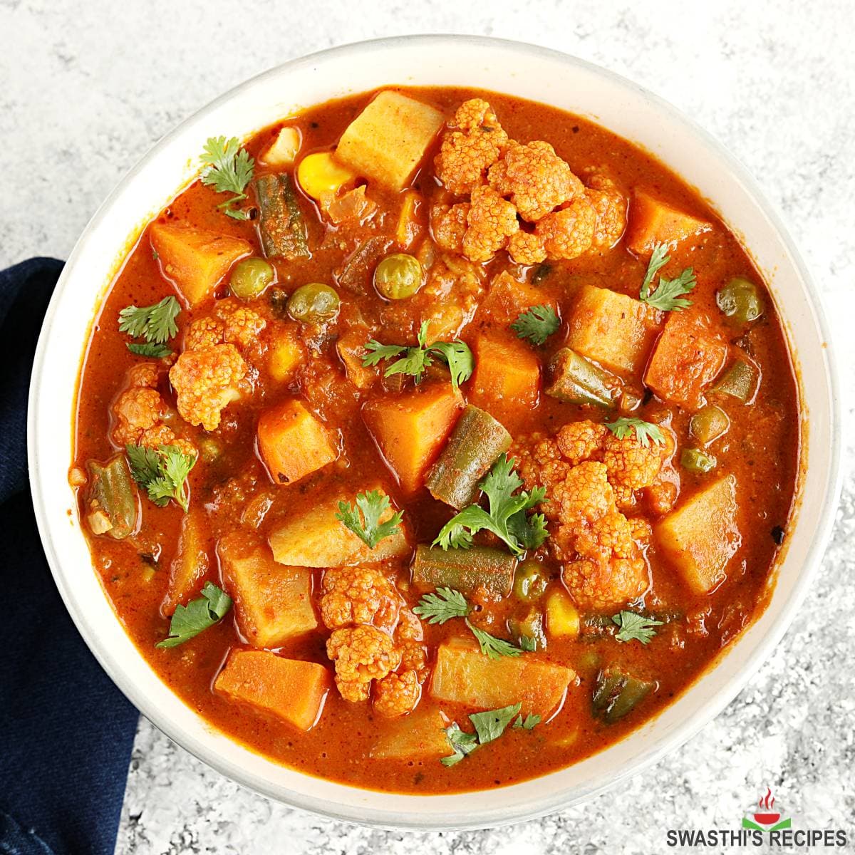 Mixed Vegetable Curry